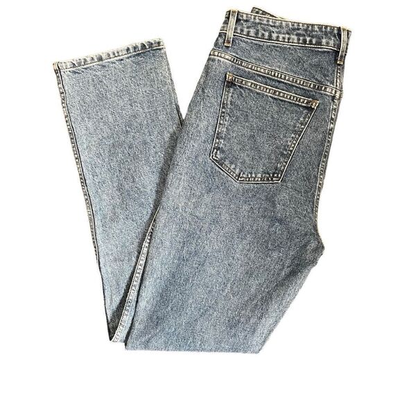 KHAITE Light Blue Straight Leg Jeans - Picture 4 of 9